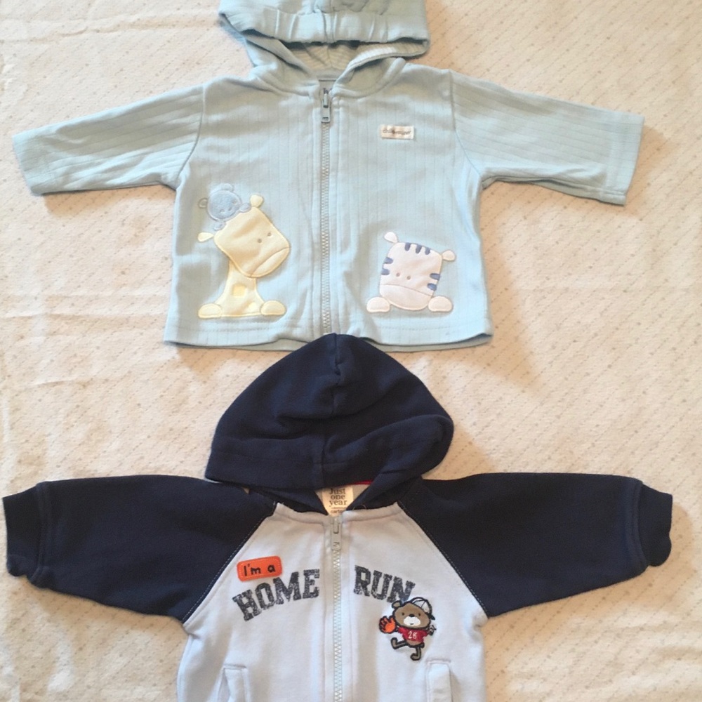 🔥5/$20🔥  2 NB Zip up Hoodie Lightweight  Jackets